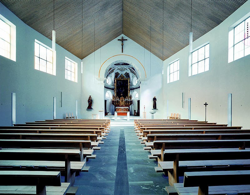 Neugestaltung Kirchenschiff - Restaurierung des barocken Chors - Bilder: Urs Siegenthaler, Zürich