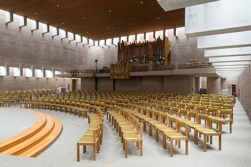 Kirche Glaubten - Orgelempore - Bild: Juliet Haller, Denkmalpflege Zürich